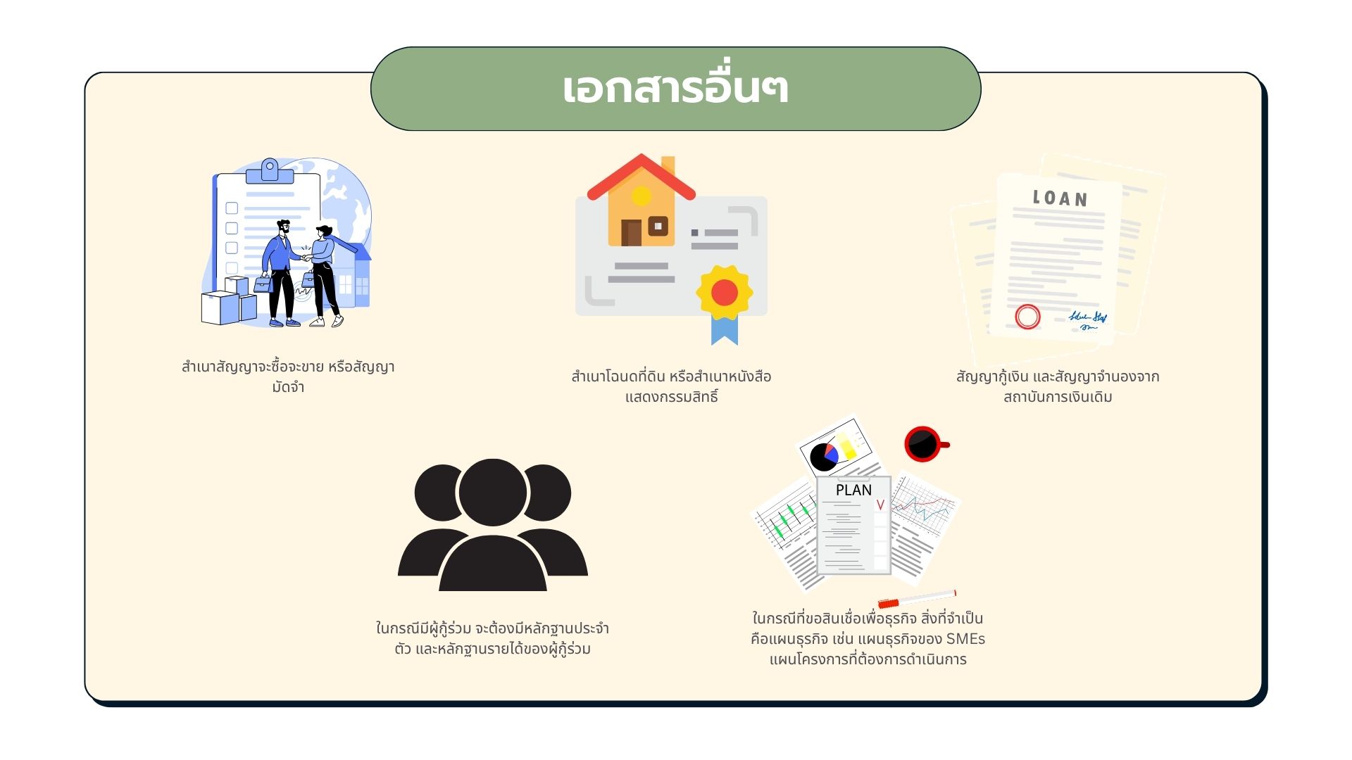 เอกสารอื่นๆ